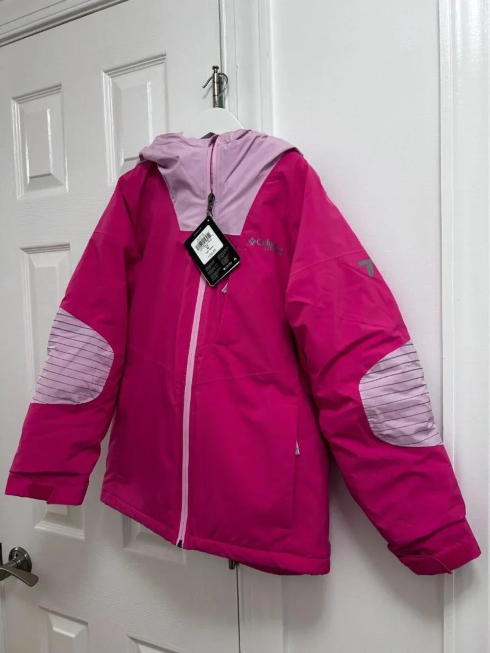 Columbia Titanium Girls Rad To The Bone II Omni-Heat Ski Jacket Youth M Pink